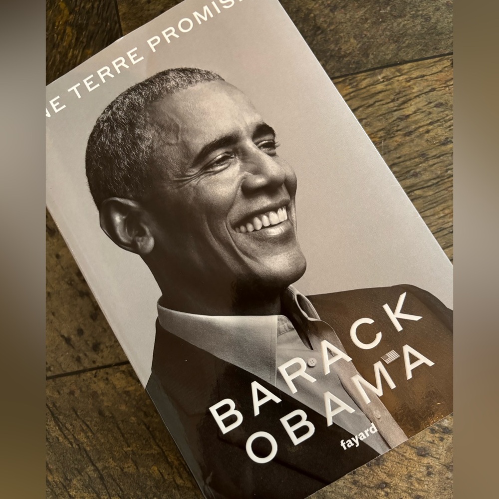 BARACK OBAMA - Une terre promise - autobiographie